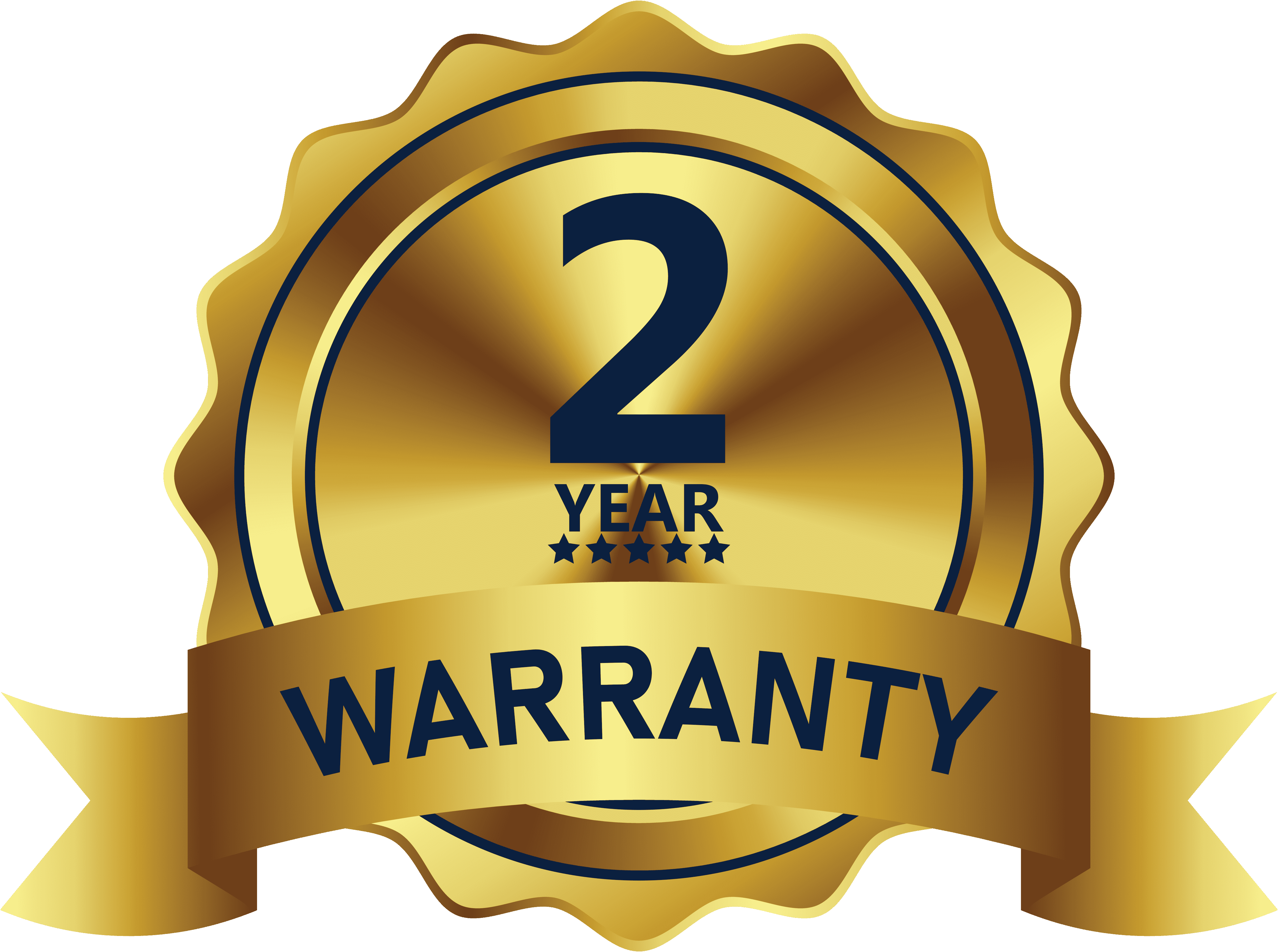 2 Year Warranty