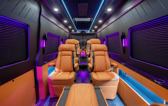 MERCEDES SPRINTER 10+1+1 Seats VIP Bus